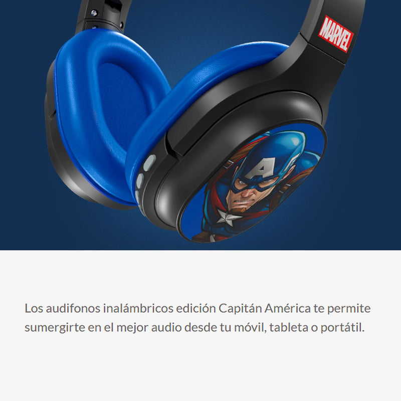 Diadema Inalámbrica Micrófono Xtech Edición Capitán América