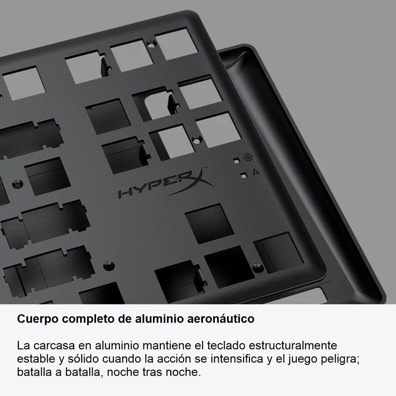 Teclado Gamer Mecánico Hyperx Alloy Origins Core Rgb / Aqua