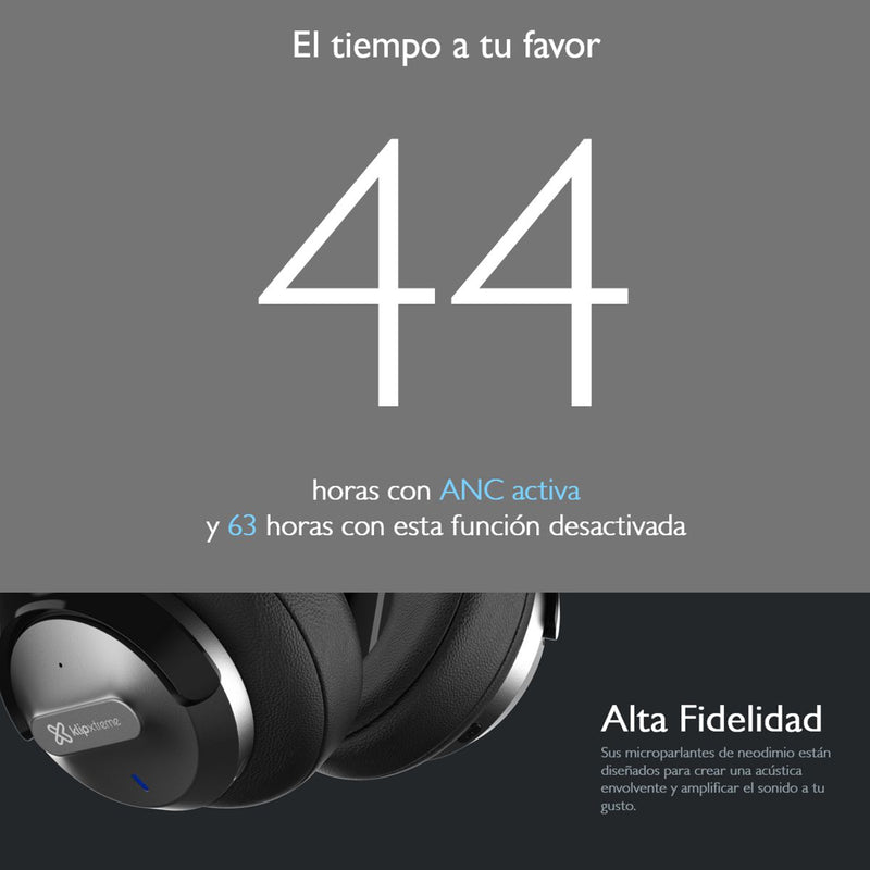 Audifonos Inalambricos Klipxtreme Hi-fi Knh-750bl