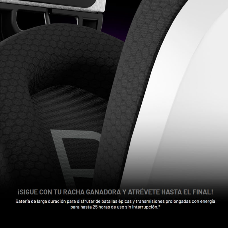 Diadema Gamer Primus Arcus 360bt, Microfono Extraible, Conexión USB 2.4Ghz / Bluetooth / Blanco