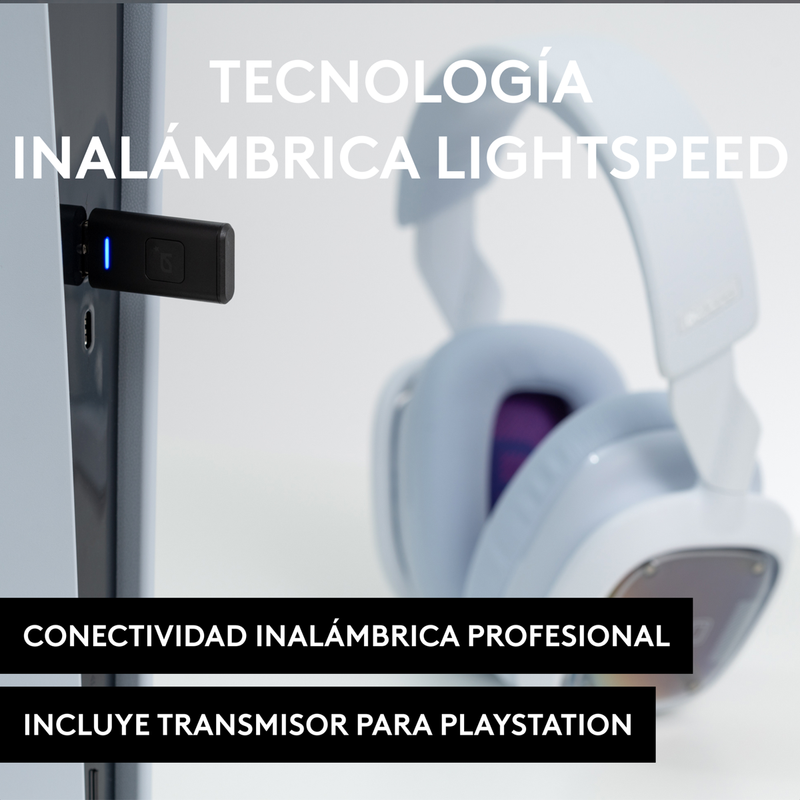 Diadema Gamer Inalámbrica Astro A30, Pc/mac, Blanco - PC/PlayStation