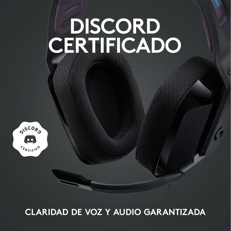 Diadema Gamer Logitech G335 / Color & Confort, Pc, Ps5, Xbox