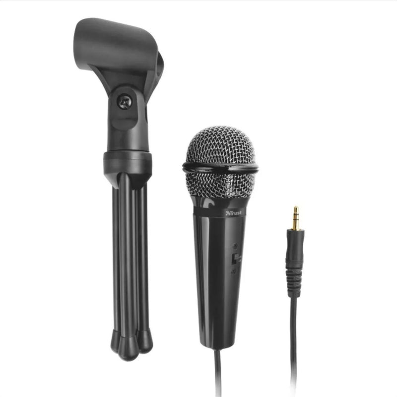 Micrófono Con Trípode Trust Starzz All Round / Plug 3.5mm
