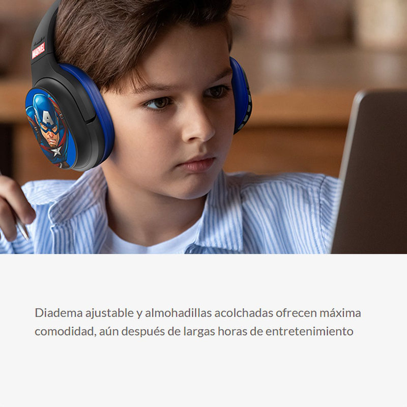 Diadema Inalámbrica Micrófono Xtech Edición Capitán América