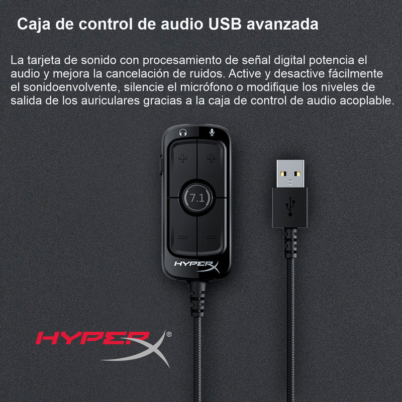 Diadema Gamer Hyperx Cloud Revolver, Audio Usb 7.1 Pc, Ps5|4