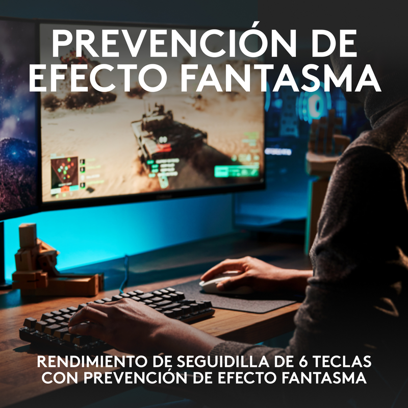 Combo Gamer Logitech G Teclado G413 Se Tkl + Mouse G502 Hero