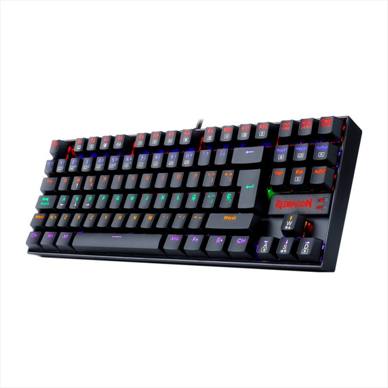 Teclado Gamer Mecánico Redragon K552-kr Kumara 2, Switch Red