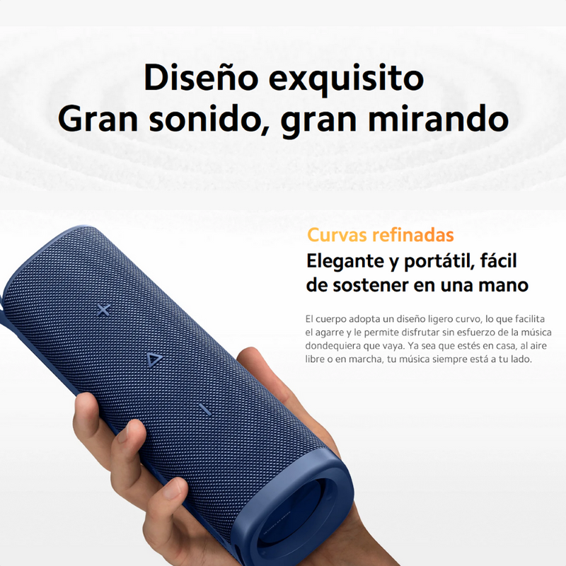 Xiaomi Sound Outdoor, Parlante Bt Portátil 30w Ip67 Tws, Azul