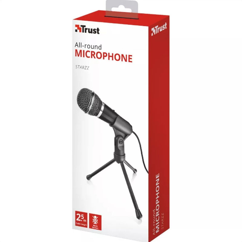 Micrófono Con Trípode Trust Starzz All Round / Plug 3.5mm