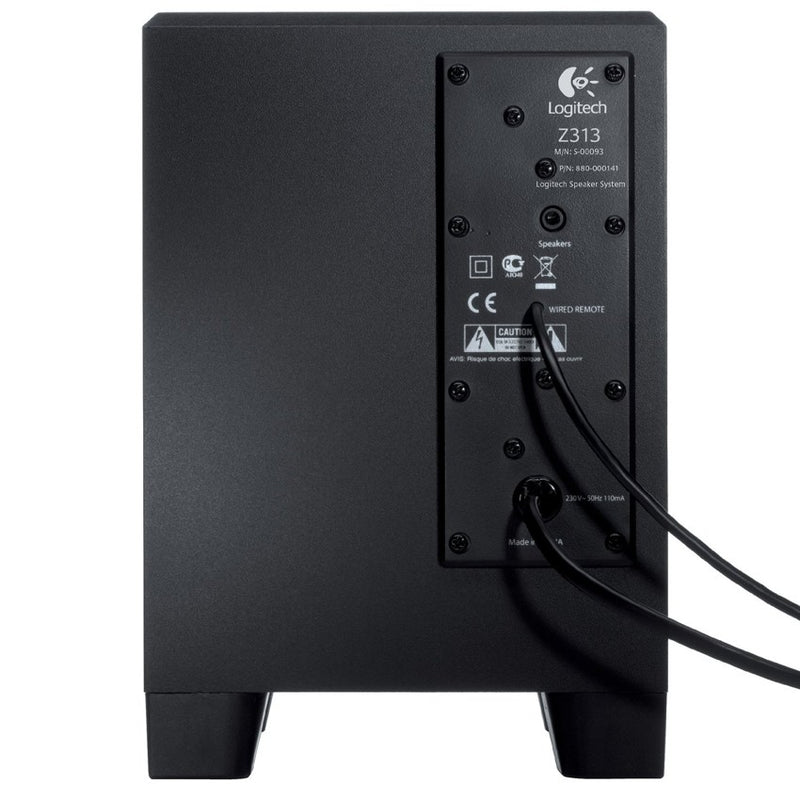 Sistema De Sonido 2.1 Logitech Z313 · 25 Watts Rms (reales)