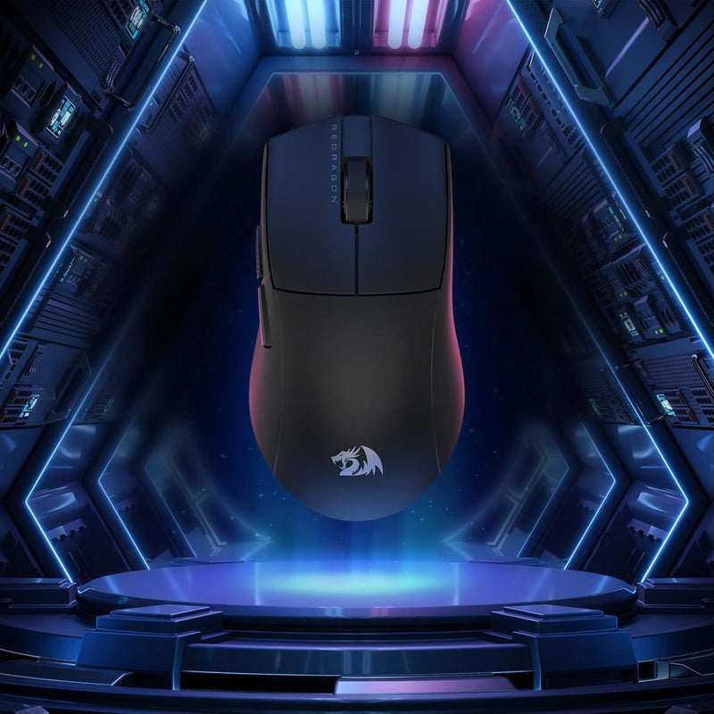 Mouse Gamer Ultraliviano 42g Redragon M724 K1ng 12400dpi Blk