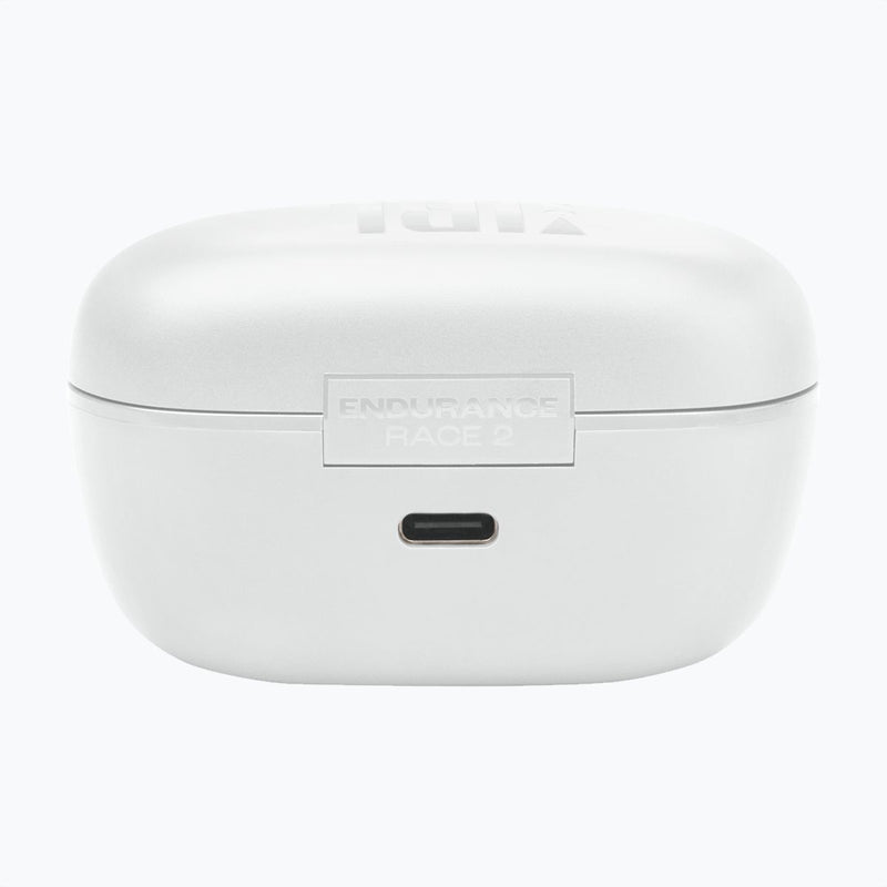 Auriculares Deportivos JBL Endurance Race 2, TWS de Alto Rendimiento con IP68 y ANC, Blanco