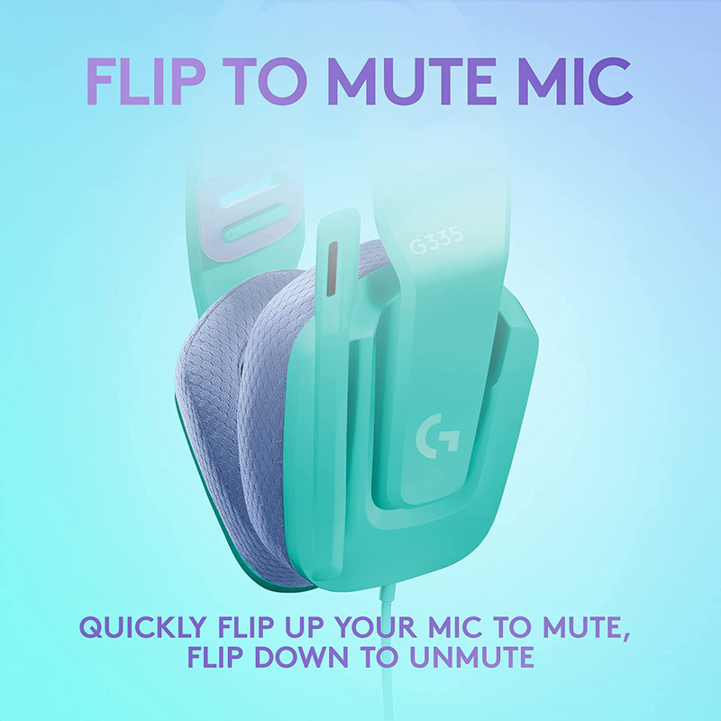 Diadema Gamer Logitech G335, Color Confort, Pc Ps5 Xbox, Mnt