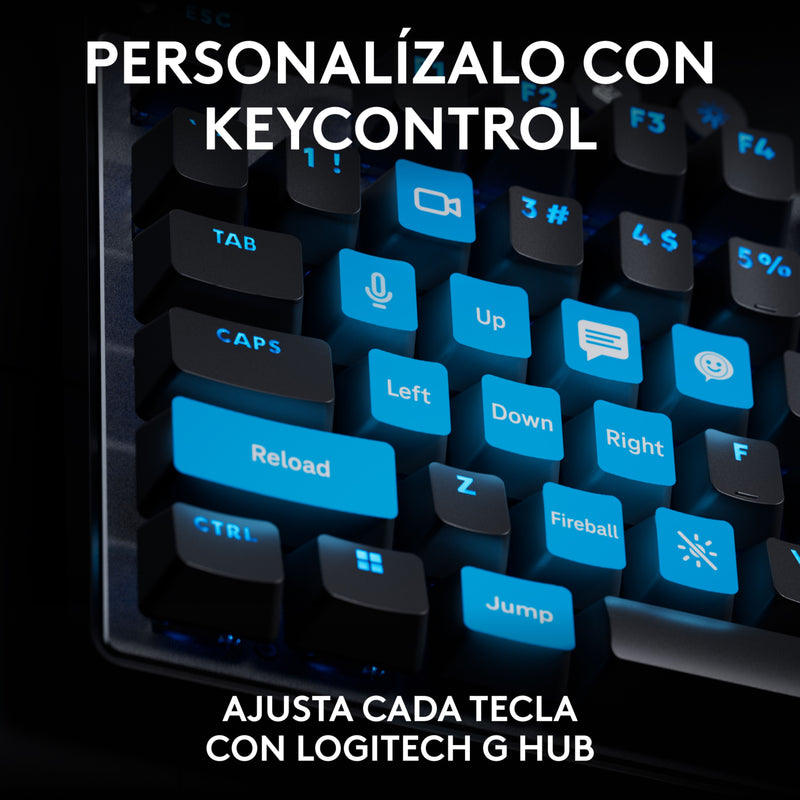 Teclado Gamer Inalámbrico Logitech G Pro X Tkl Lightspeed Negro