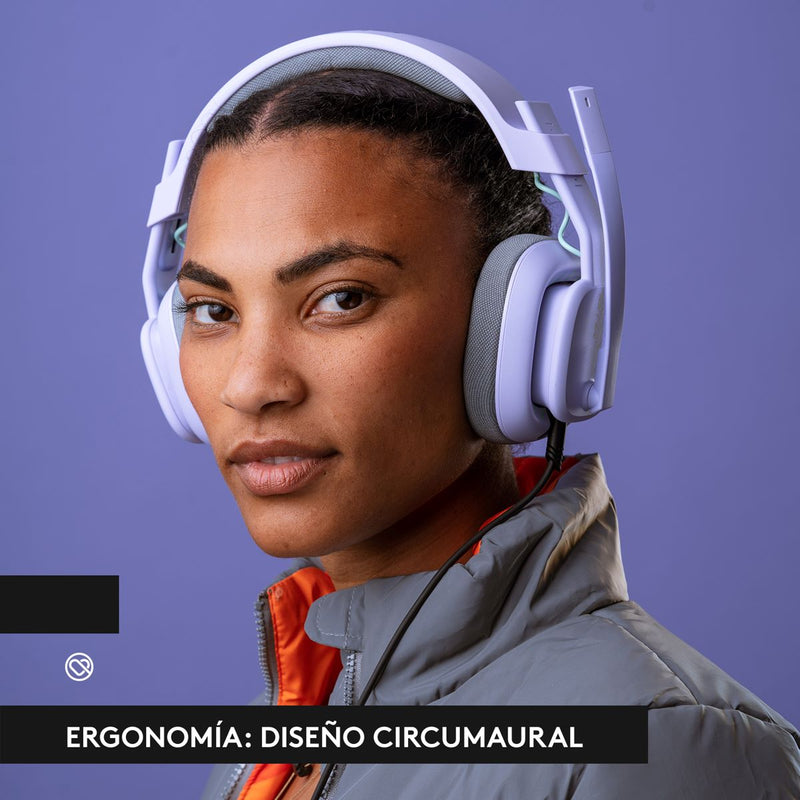 Audífonos Diadema Gamer Astro A10 Gen 2, Pc, Xbox, Ps5/ps4 Lila