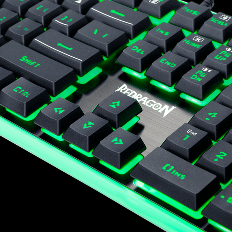 Teclado Gamer Redragon K509 Dyaus 2 Rgb / Semi-mecánico