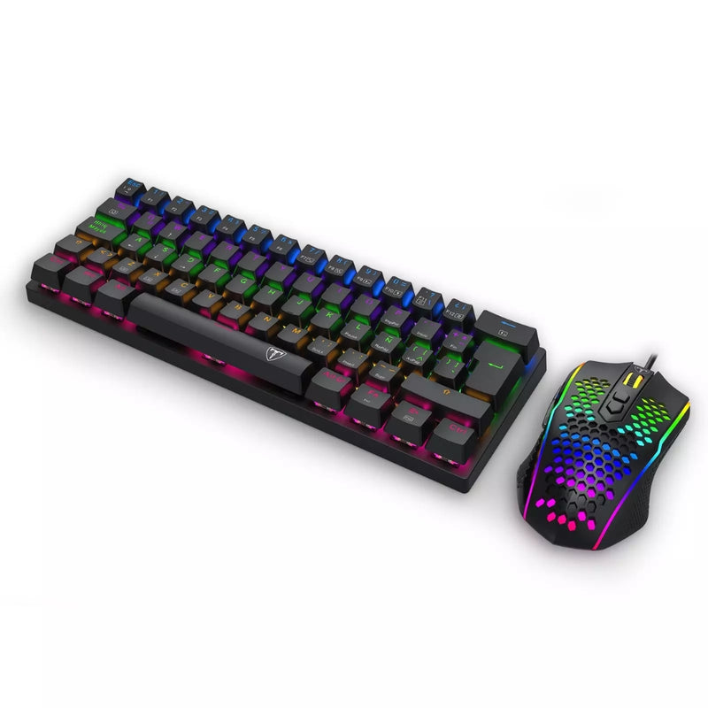 Combo Gamer 2 En 1 Teclado Y Mouse T-dagger Main Force Lite