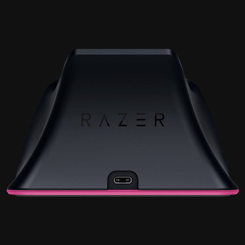Razer Quick Charging Stand, Base Carga Rápida Mando Ps5, Pnk