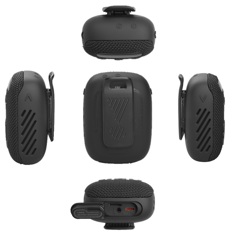 Altavoz Portátil Bluetooth JBL Wind 3 para Bicicleta/Motocicleta a Prueba de Agua y Polvo IP67