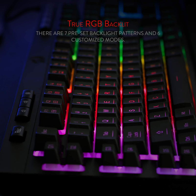 Teclado Gamer Redragon Shiva K512 Rgb Multimedia / 6 Macros