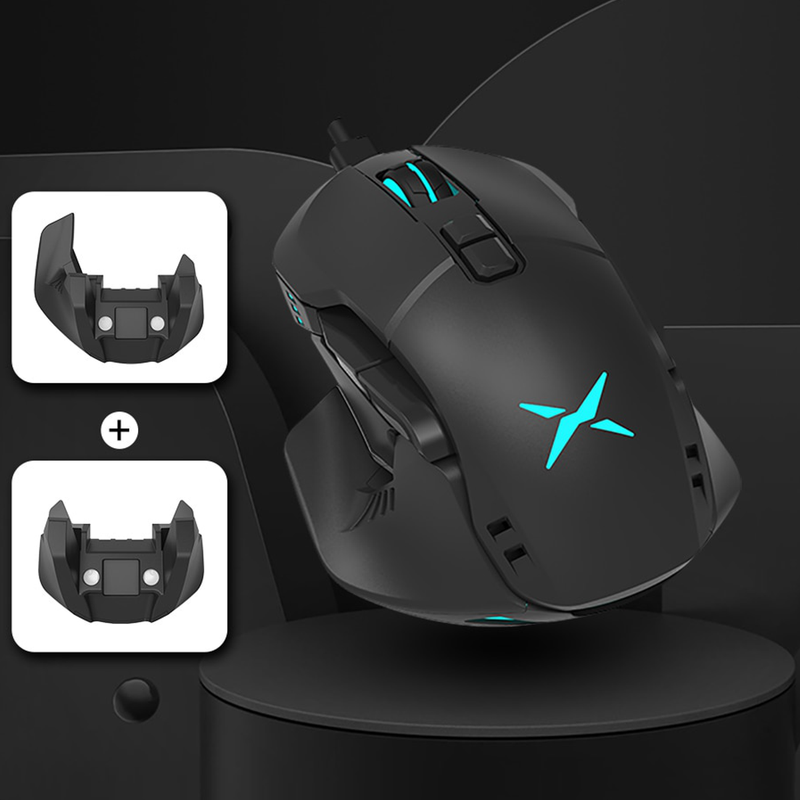 Mouse Gamer Inalámbrico Recargable Delux M629 Rgb / 10000dpi