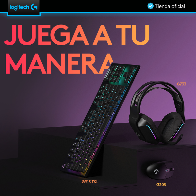 Mouse Gamer Inalámbrico Logitech G305 / 12000dpi - Negro