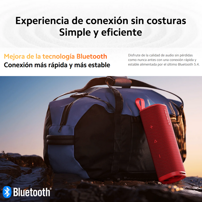 Xiaomi Sound Outdoor, Parlante Bt Portátil 30w Ip67 Tws, Blk