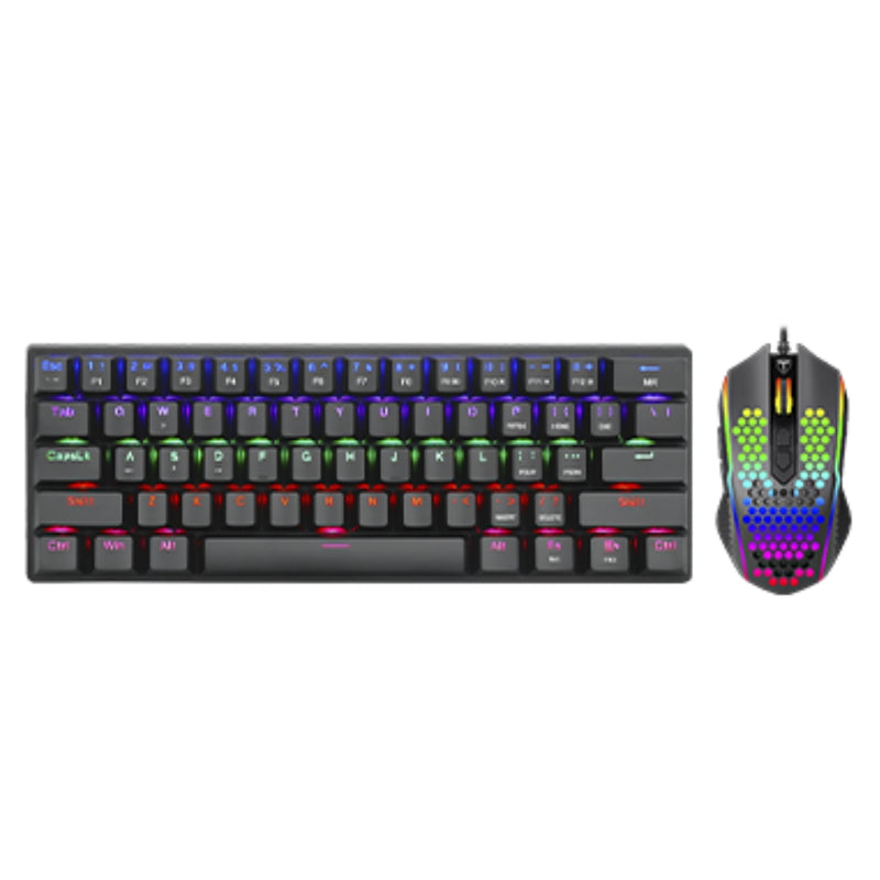 Combo Gamer 2 En 1 Teclado Y Mouse T-dagger Main Force Lite