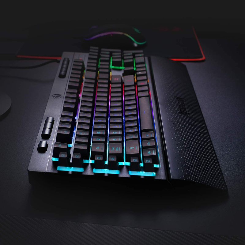 Teclado Gamer Redragon Shiva K512 Rgb Multimedia / 6 Macros