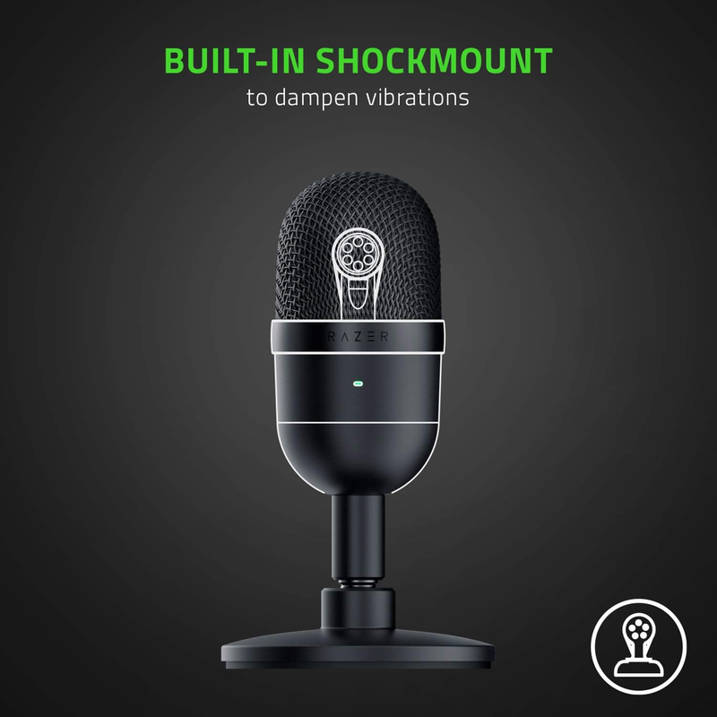 Micrófono Gamer Razer Seiren Mini Condensador Supercardioide