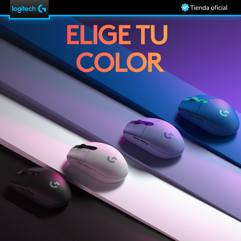 Mouse Gamer Inalámbrico Logitech G305 / 12000dpi - Negro