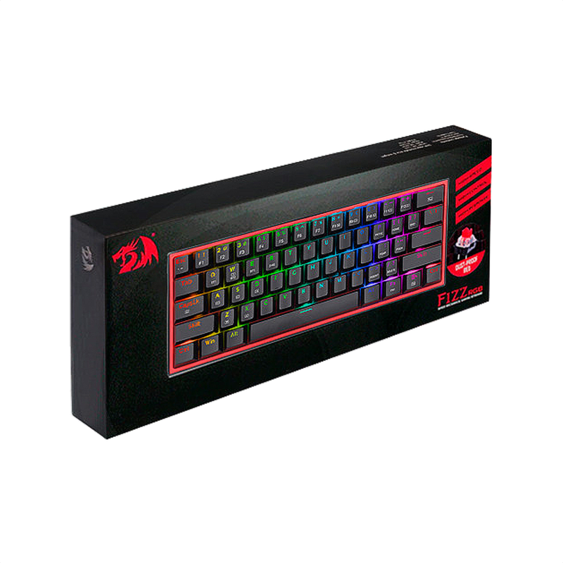 Teclado Gamer Mecánico Inalámbrico Redragon K616rgb Fizz Pro