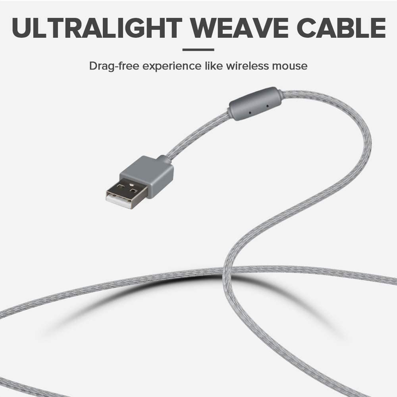 Mouse Gamer Delux M700a Rgb, Programable 7 Botones, Pink