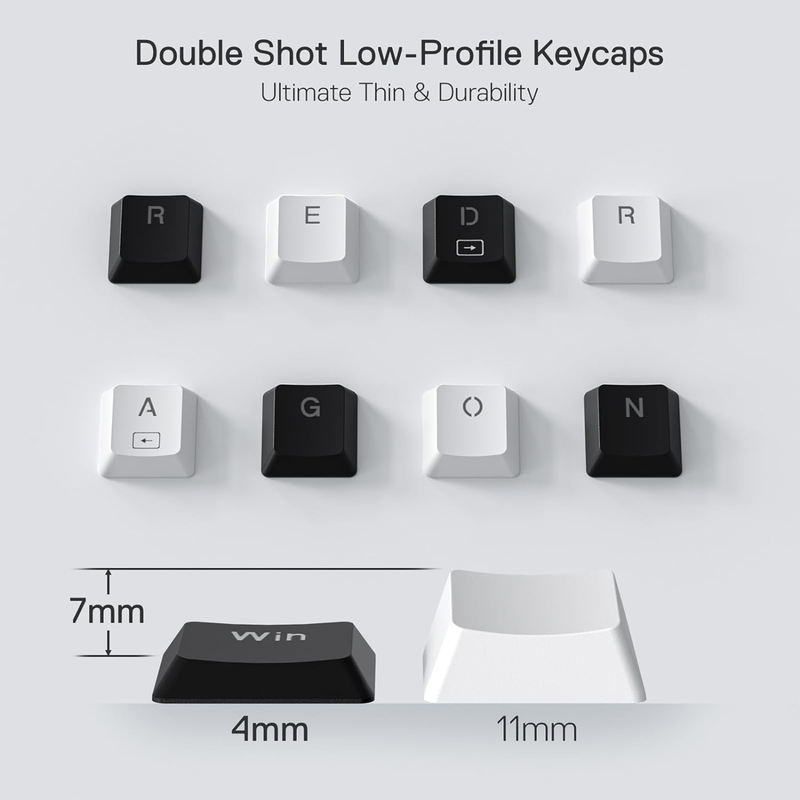 Teclado Gamer Mecánico Redragon K632 Rgb Horus Mini, Red