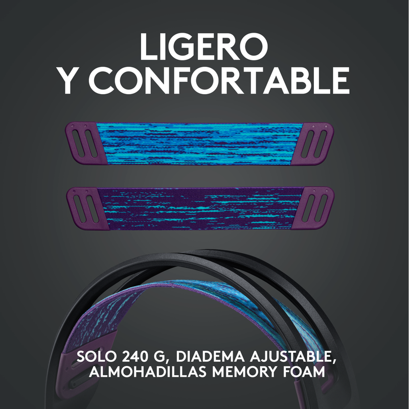 Diadema Gamer Logitech G335 / Color & Confort, Pc, Ps5, Xbox