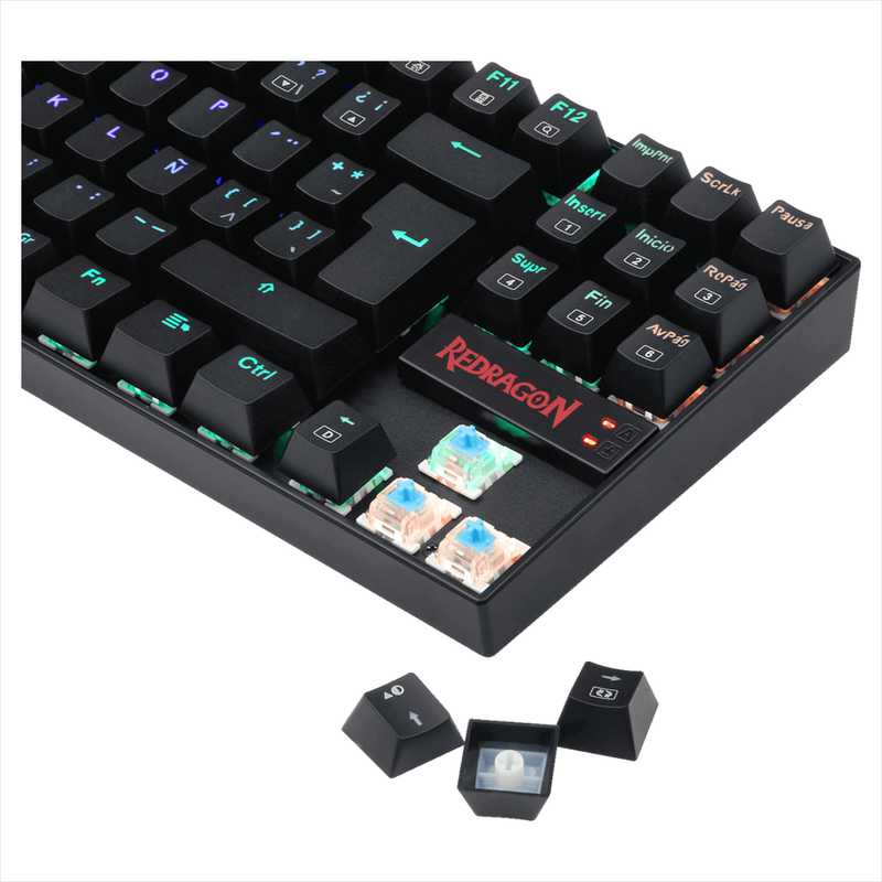 Combo Gamer Redragon: Teclado Mecánico K552rgb + Mouse M607