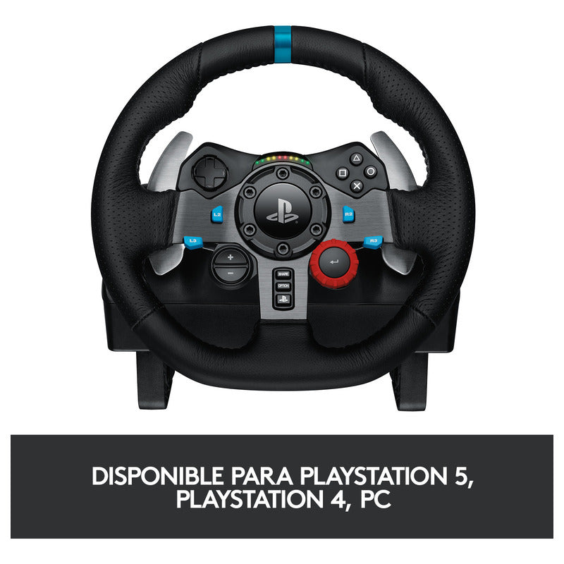 Volante Logitech G29 para PS5, PS4, PS3 y PC + Palanca de Cambios