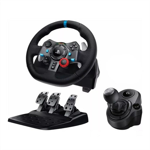 Volante Logitech G29 para PS5, PS4, PS3 y PC + Palanca de Cambios