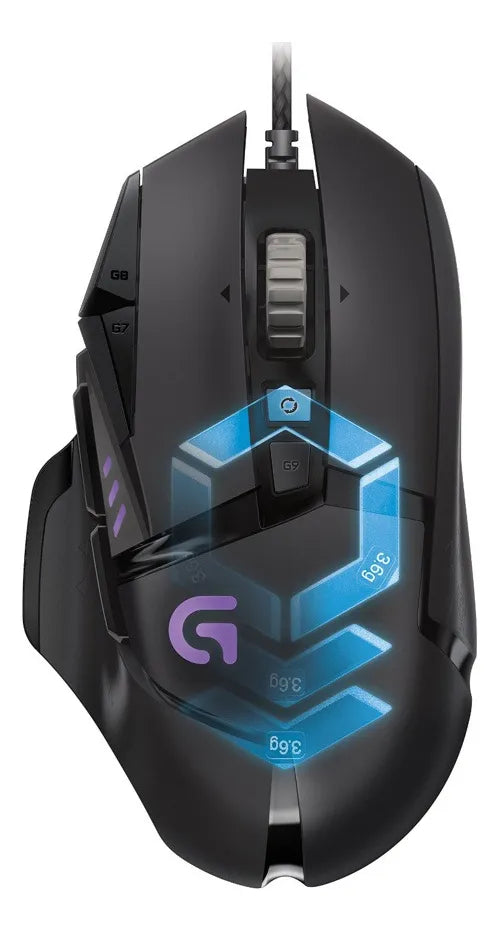 Combo Gamer Logitech G Teclado G213 + Mouse G502 Hero