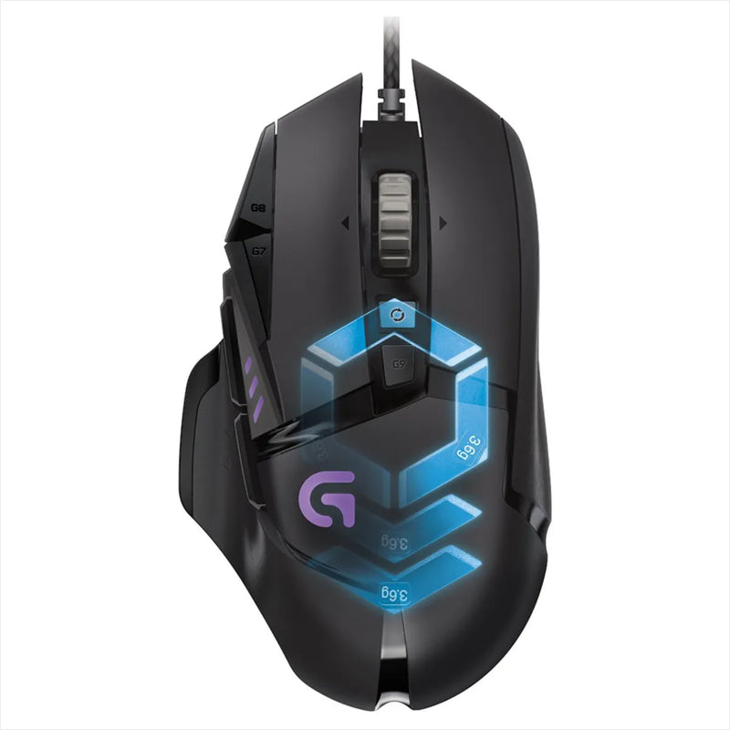 Combo Gamer Logitech G Teclado G213 + Mouse G502 Hero