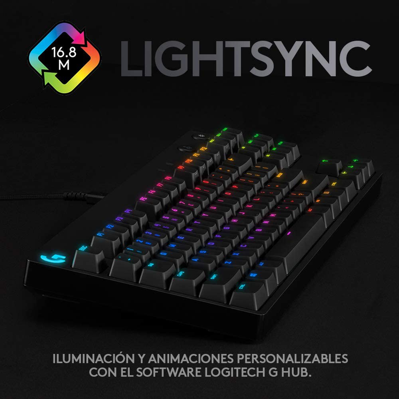 Teclado Gamer Mecánico Profesional Esports Logitech G Pro