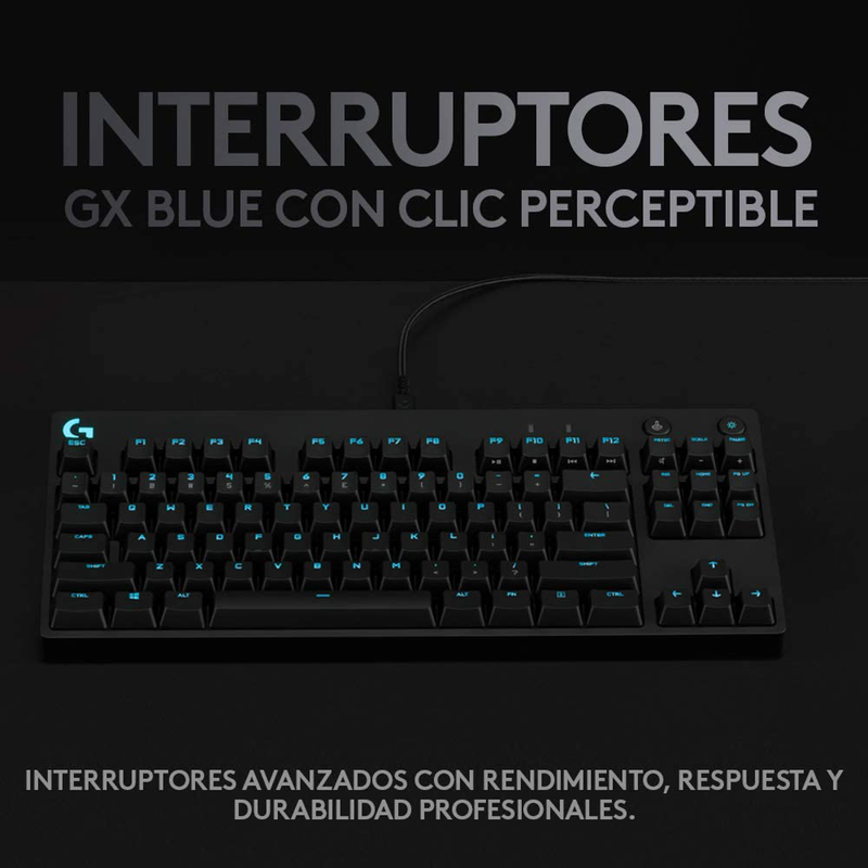 Teclado Gamer Mecánico Profesional Esports Logitech G Pro