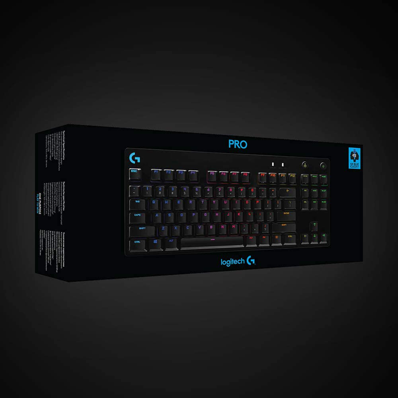 Teclado Gamer Mecánico Profesional Esports Logitech G Pro