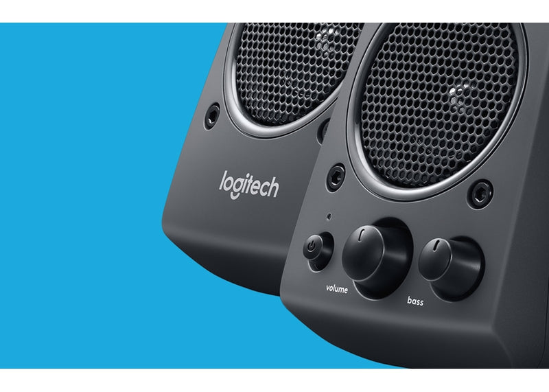 Parlantes 2.1 Logitech Z625 · 200 Watts Rms · Entrada Óptica