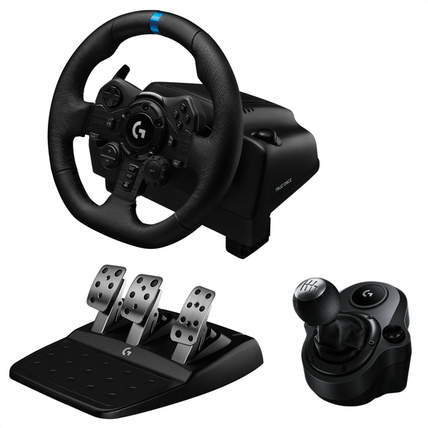 Timón Logitech G923 Para Pc / Ps5 | Ps4 + Palanca De Cambios
